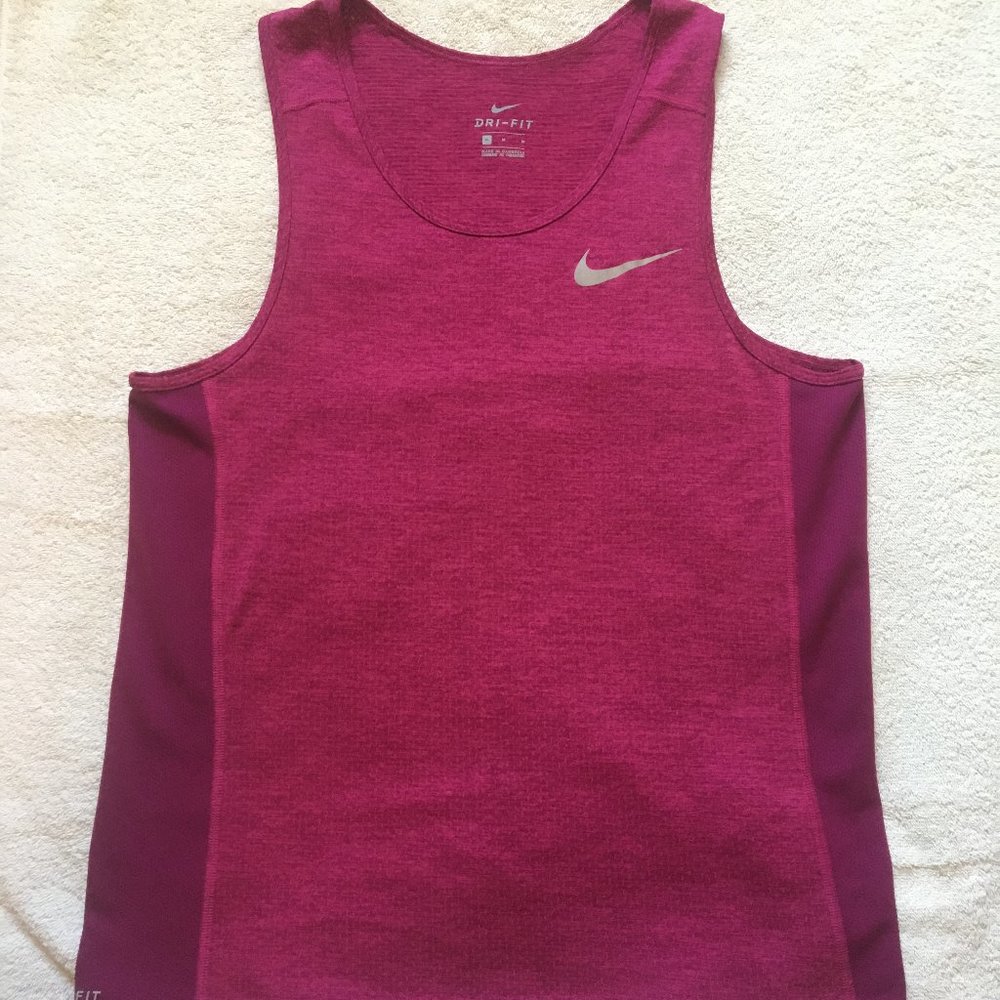 Nike Fuchsia Running Singlet
